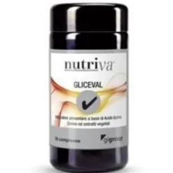 Nutriva Gliceval per il metabolismo dei carboidrati 30 compresse