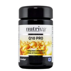 Nutriva Q10 Pro integratore alimentare utile come antiossidante e per la pelle 30 capsule