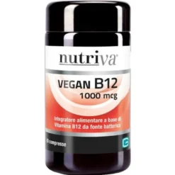 Nutriva Vegan B12 per il benessere del sistema nervoso 60 compresse
