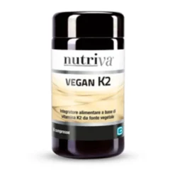Nutriva Vegan K2 integratore alimentare utile per il mantenimento delle ossa 30 compresse