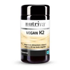 Nutriva Vegan K2 integratore alimentare utile per il mantenimento delle ossa 30 compresse