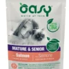 Oasy Bocconcini In Salsa Per Gatto Mature & Senior con Salmone 85g
