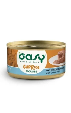 Oasy Caprice Gatto Mousse Con Pesce Oceanico 85g