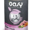 Oasy Grain Free Formula Cibo Umido Maiale Per Cani Adulti Taglia Media/Grande 400g