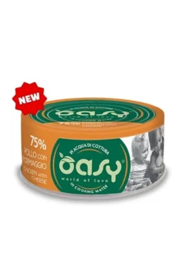 Oasy More Love Gatto Pollo con Formaggio 70g