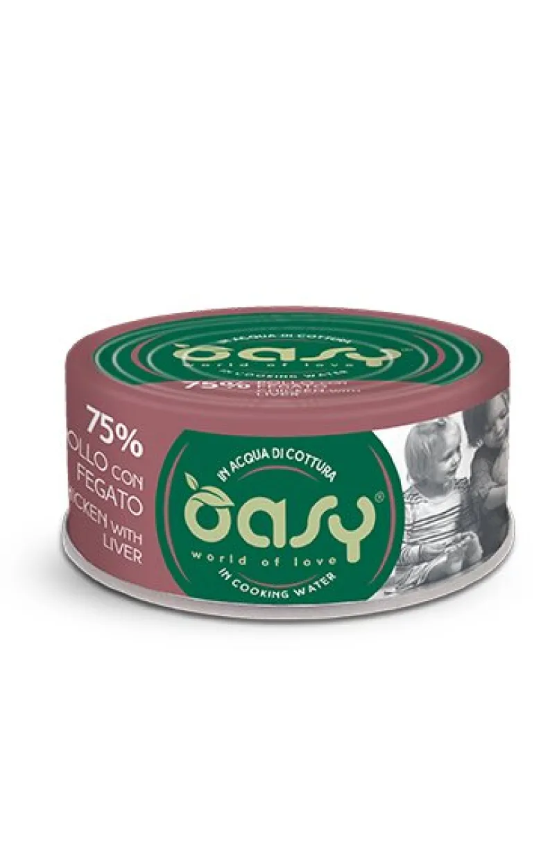 Oasy More Love Gatto Pollo con Fegato 70g