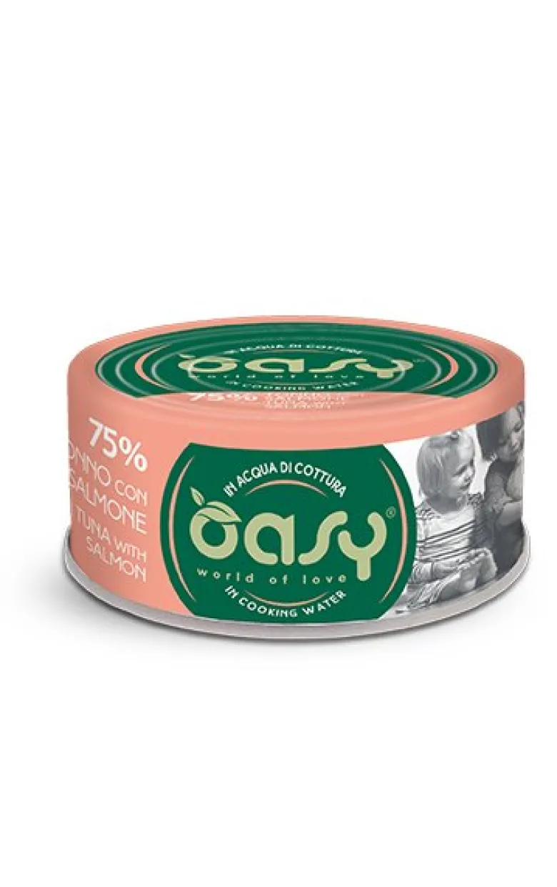 Oasy More Love Gatto Tonno con Salmone 70g