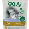Oasy Wet Cat Bocconcini In Salsa Con Maiale Per Gatti Adulti Sterilizzati 85g