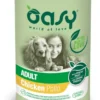 Oasy Wet Dog Lifestage Patè Pollo Cibo Umido Cani Adulti Lattina 400g