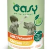 Oasy Wet Dog Lifestage Performance Patè Pollo Cibo Umido Cani Adulti Lattina 400g