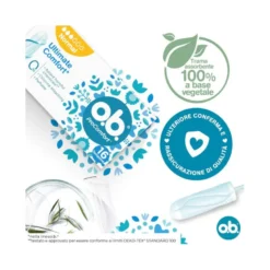 o.b. Assorbenti ProComfort Normal Assorbenti Interni Flusso da Medio a Intenso Tamponi Inserimento e Rimozione Facile 16pz
