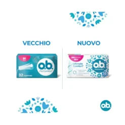 Ob ProComfort Mini Assorbenti Interni 16 Pezzi