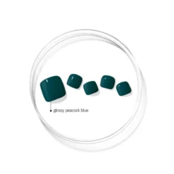 Ohora Gel Nails Smalto Per Piedi In Gel Adesivo N Peacock Blue