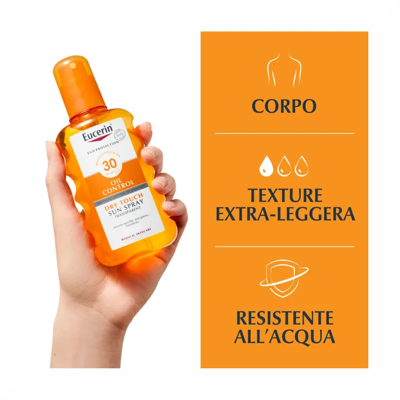 Oil Control Sun Spray Transparent SPF 30