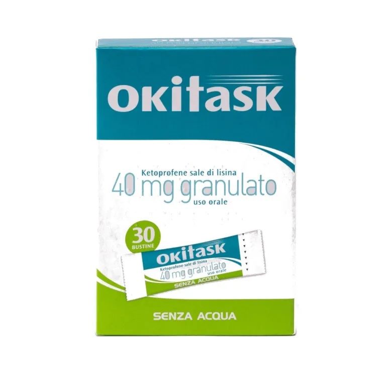 OKITask 40mg granulato senza acqua 30 bustine orosolubili