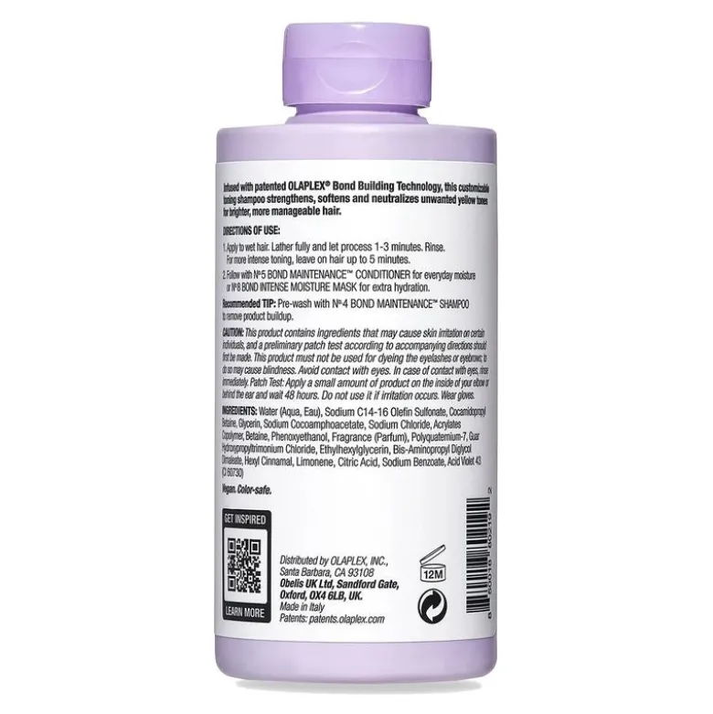 Olaplex No.4P Blonde Enhancer Toning Shampoo 250ml