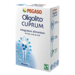 Oligolito Cuprum integratore alimentare utile per le vie respiratorie 20 fiale