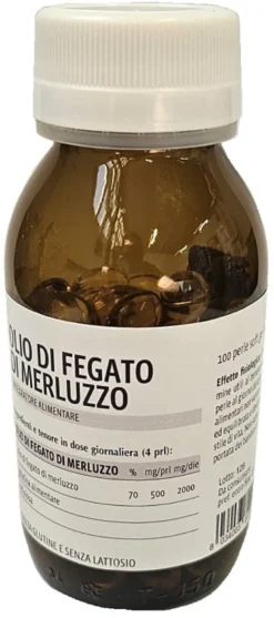 Olio di Fegato di Merluzzo 100 Perle