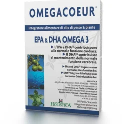 Omegacoeur integratore diolio di pesce selvaggio e piante 60 capsule