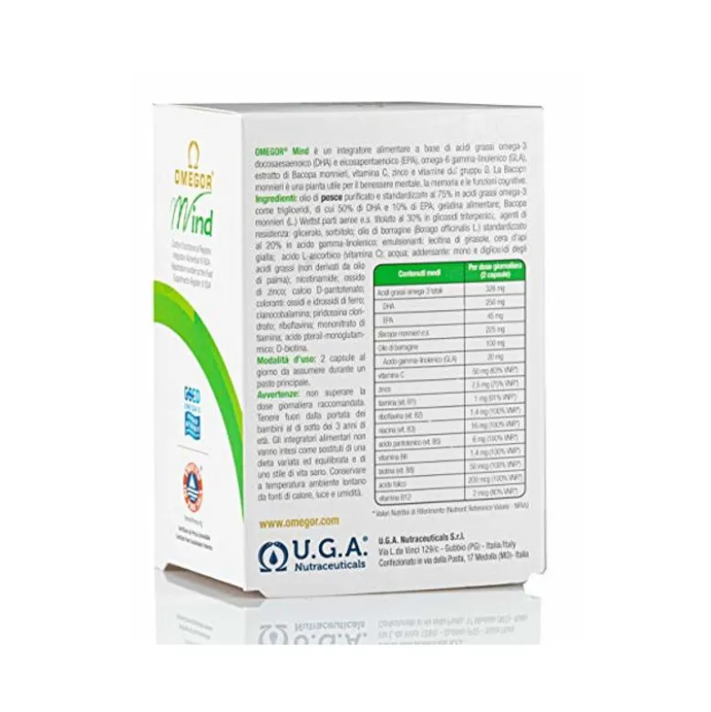 Omegor Mind 60 Capsule Molli