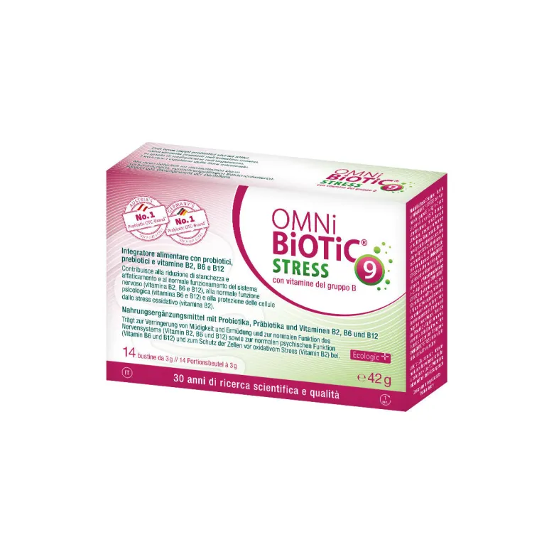 Omni Biotic Stress Vitamine Gruppo B 14 Bustine Da 3g