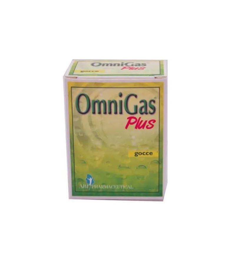 Omnigas Plus integratore utile per eliminare i gas presenti nello stomaco e nell’intestino 20ml