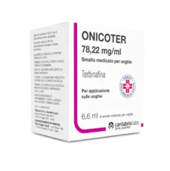 Onicoter smalto medicato per unghie 6,6ml