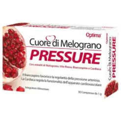 Optima Cuore Melograno Pressure integratore alimentare per la pressione 30 compresse