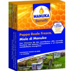 Optima Manuka Benefit Pappa Reale Fresca e Miele di Manuka flaconcini