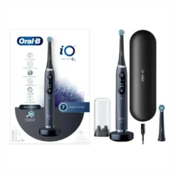 Oral-B iO 9 spazzolino elettrico ricaricabile colore nero + 2 testine di ricambio