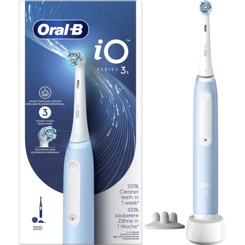 Oral-B iO 3S Spazzolino Elettrico Blu