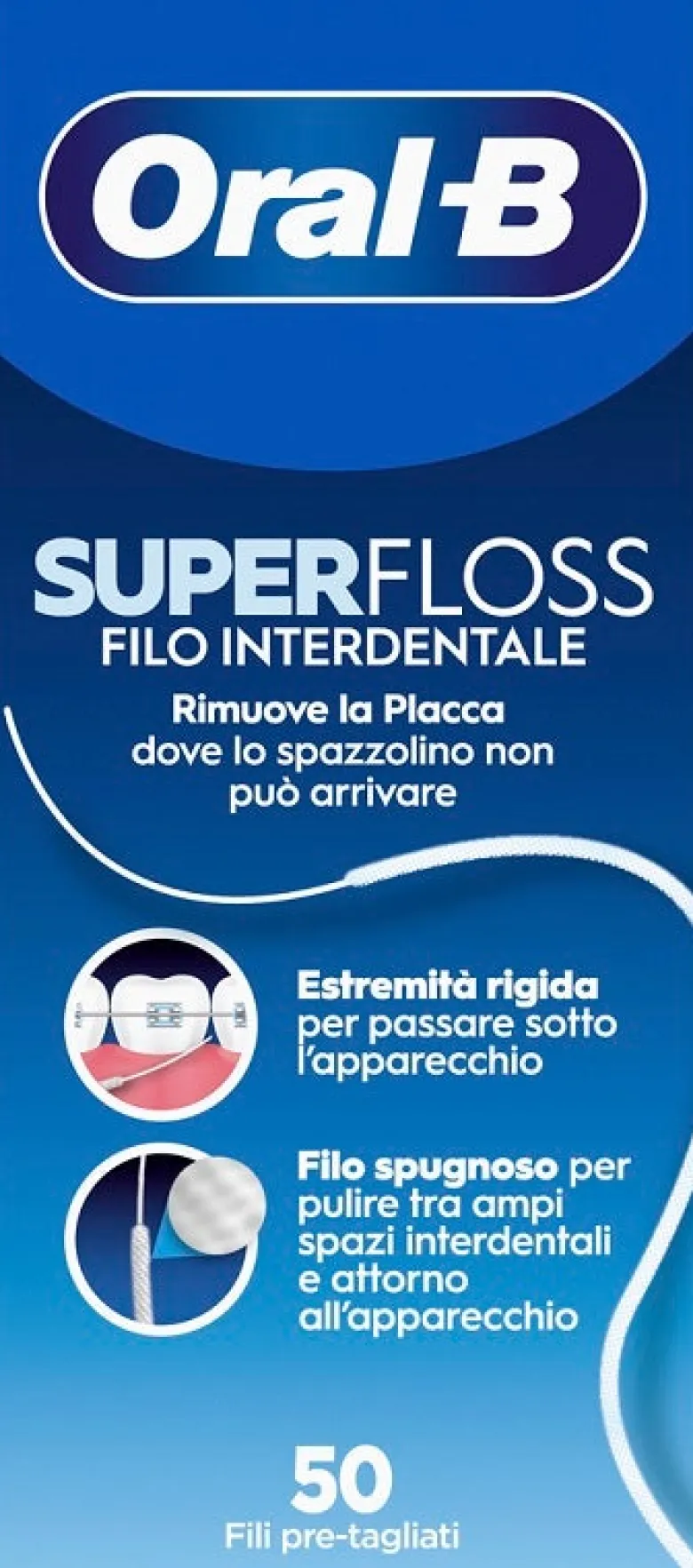 Oral-B Man Filo Superfloss New