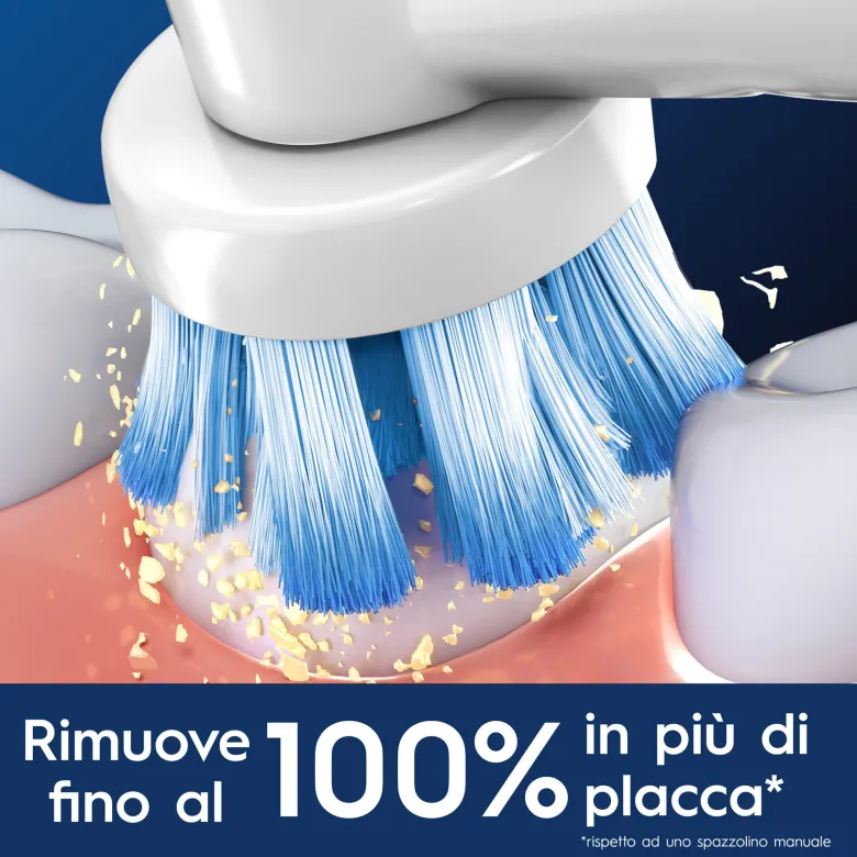 Oral-B Power Refill EB50 Sensitive Clean 5 Testine Di Ricambio