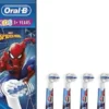 Oral-B Power Refill Eb10 Spiderman 4 Pezzi