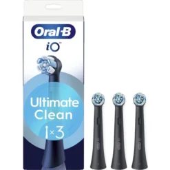 Oral-B Power Refill io Ultra Clean Black 3 Pezzi