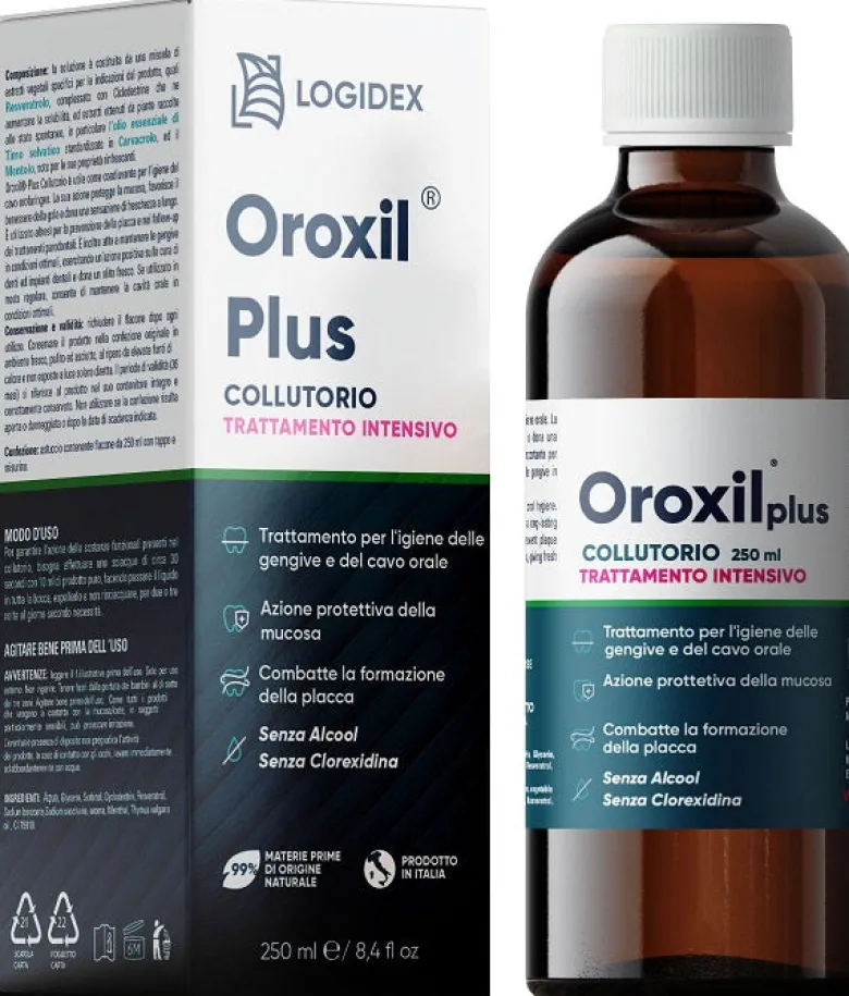 Oroxil Plus Collutorio Trattamento Intensivo 250 ml
