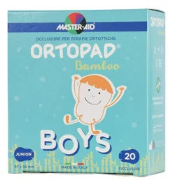 Ortopad Boys Bamboo Junior 20 pezzi dim. 67x50mm