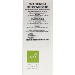 Oti Nux Vomica Compositum medicinale omeopatico gocce 50ml