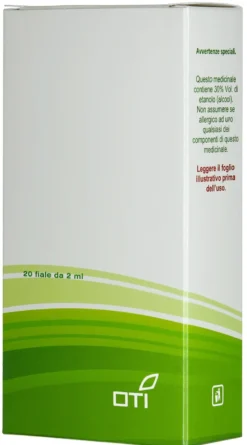 Oti sulfur 06 lm medicinale omeopatico 20 fiale potenziate da 2ml