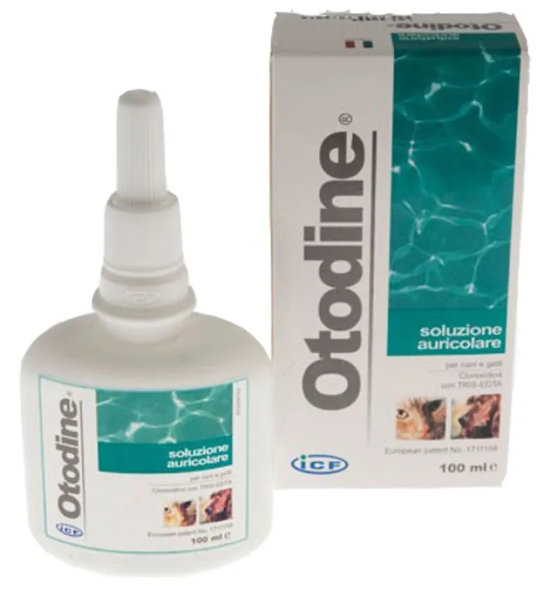 Otodine Detergente Liquido per l'igiene auricolare del cane e del gatto 100ml