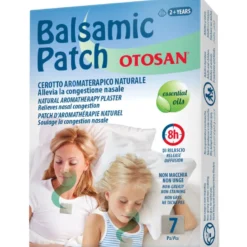 Otosan Balsamic Patch allevia la congestione nasale 7 pezzi
