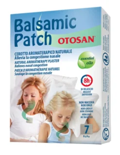 Otosan Balsamic Patch allevia la congestione nasale 7 pezzi