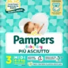 Pampers Babydry Taglia 3 Midi (4-9 Kg) 20 Pezzi