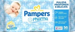 Pampers Pharma Salviettine 56 Pezzi