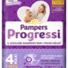 Pampers Progressi Taglia 4 Maxi (7-18 Kg) 21 Pezzi