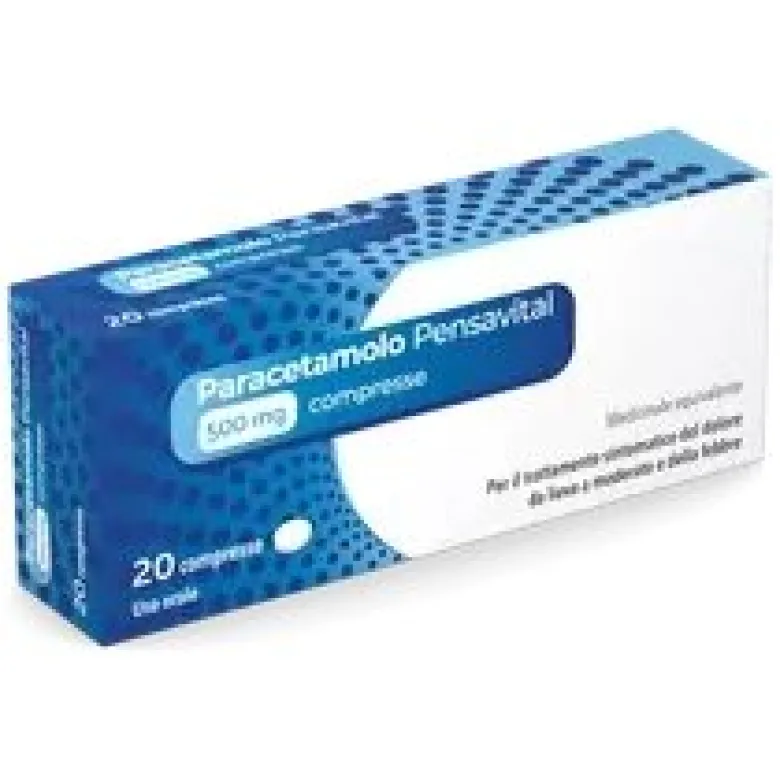 Paracetamolo Pensa 20 Compresse 500mg