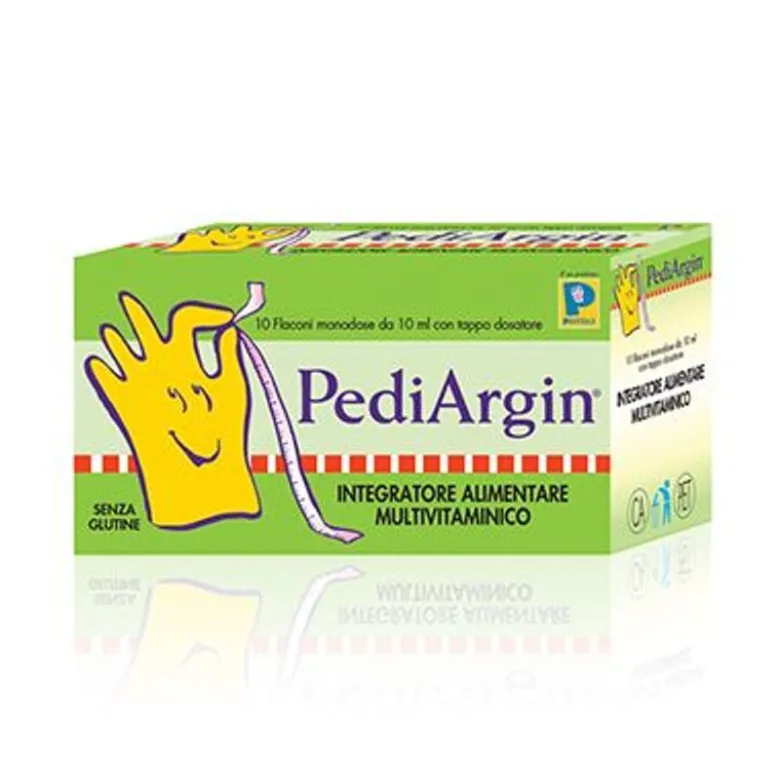 Pediatrica Pediargin utile per il sistema immunitario 10 flaconcini