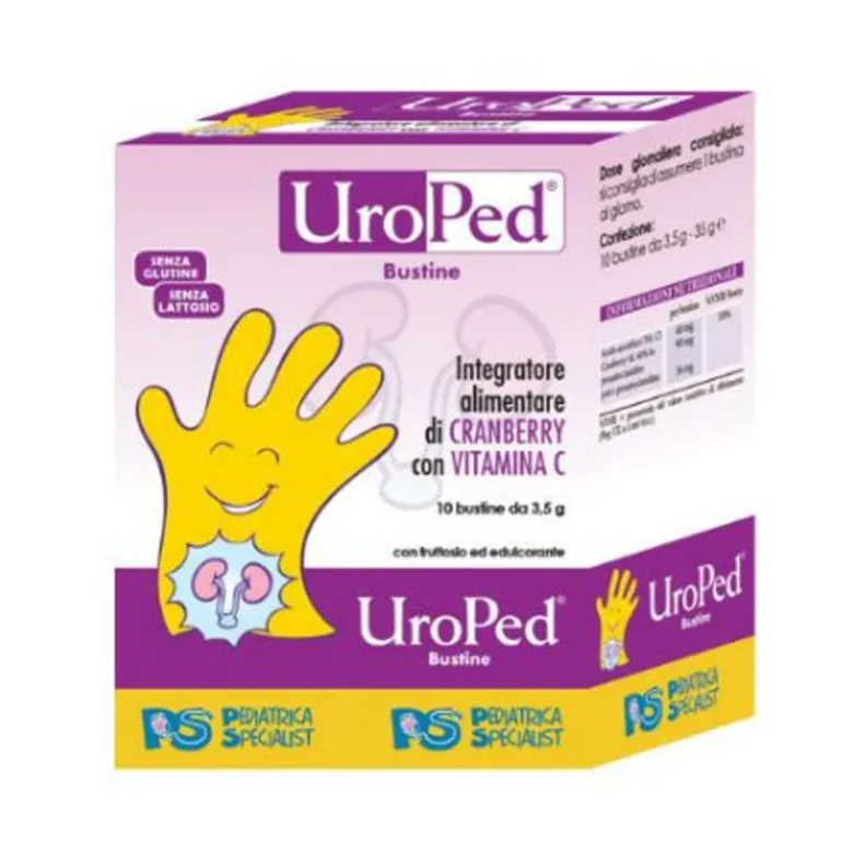 Pediatrica Uroped benessere delle vie urinarie 10 bustine