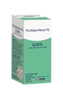 Pensa Flurbiprofene 0,25% Spray per mucosa orale 14ml