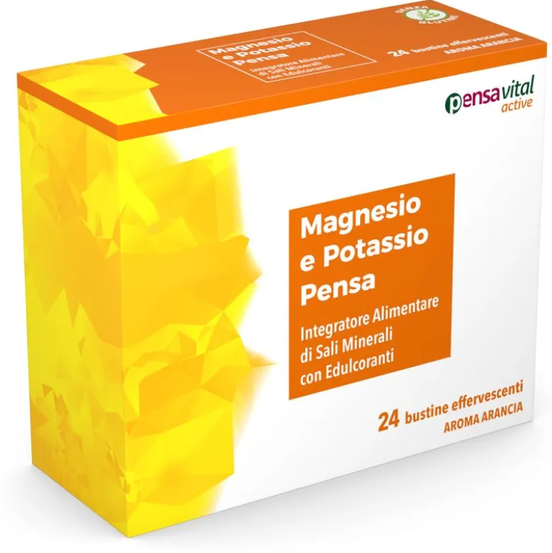 Pensa Magnesio e Potassio gusto Arancia 24 buste